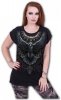 Raven Skull - Ladies Loosefit Spiral